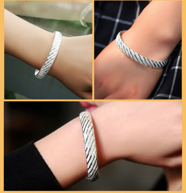 Sterling Silver Cuff Bangle
