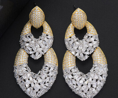 Waterdrop Long Dangle Earrings